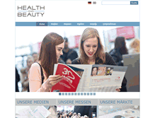 Tablet Screenshot of health-and-beauty.com